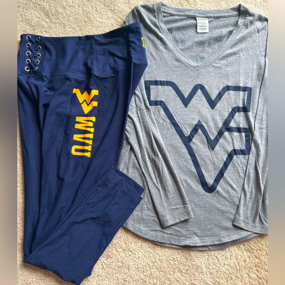 Pink WVU Outfit